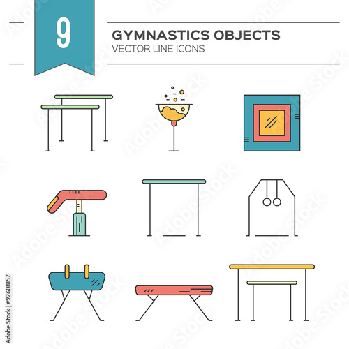 Gymnastics Icons