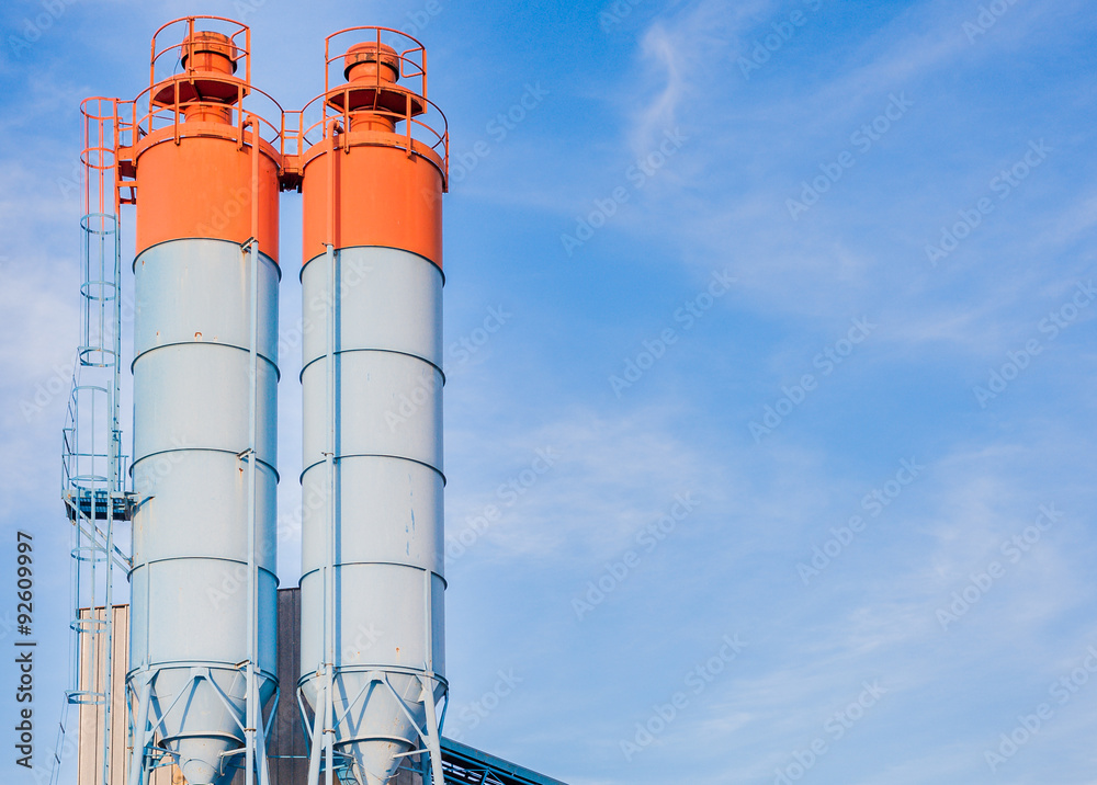 Silos for the production of cement Silos for the production of cement