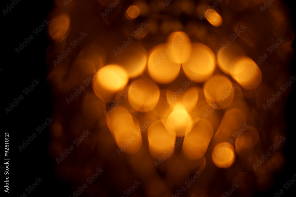 yellow bokeh in the dark yellow bokeh in the dark