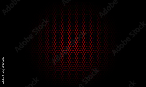 Honeybee Pattern Red