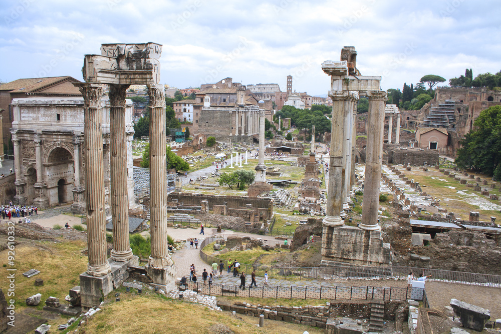 Forum, Rome Italy ruins