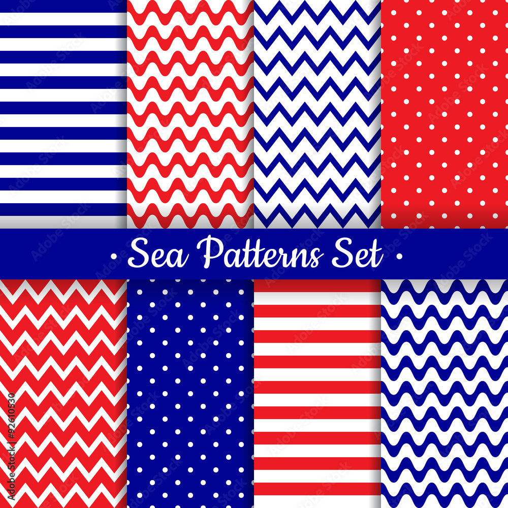 sea marine pattern