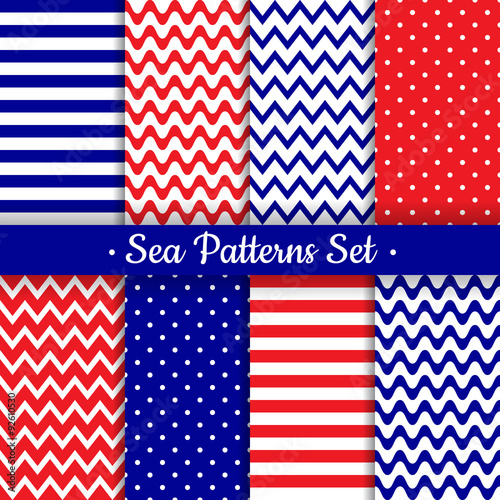 sea marine pattern