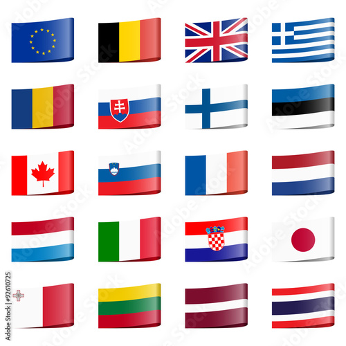collection flags national countries