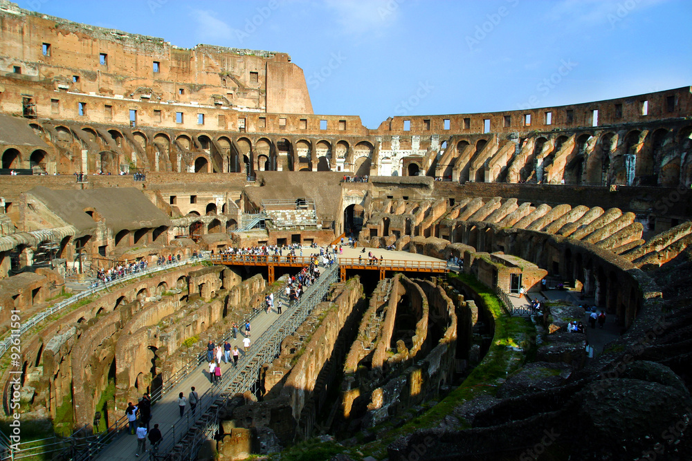 Italia,lazio,Roma, il Colosseo.