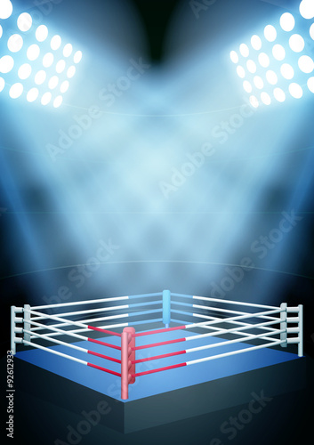 night boxing prize ring 