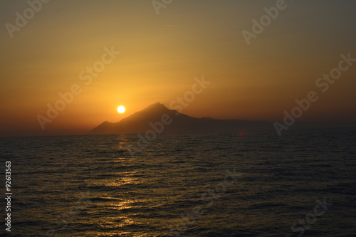 Greece  sundown