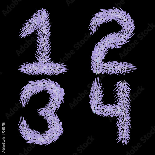 alphabet background black white feather fluff fluffy ice snow