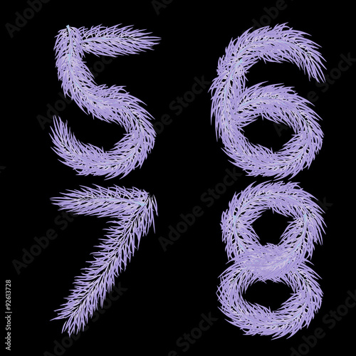 alphabet background black white feather fluff fluffy ice snow