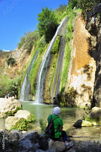 Ayon waterfall in northern Israel