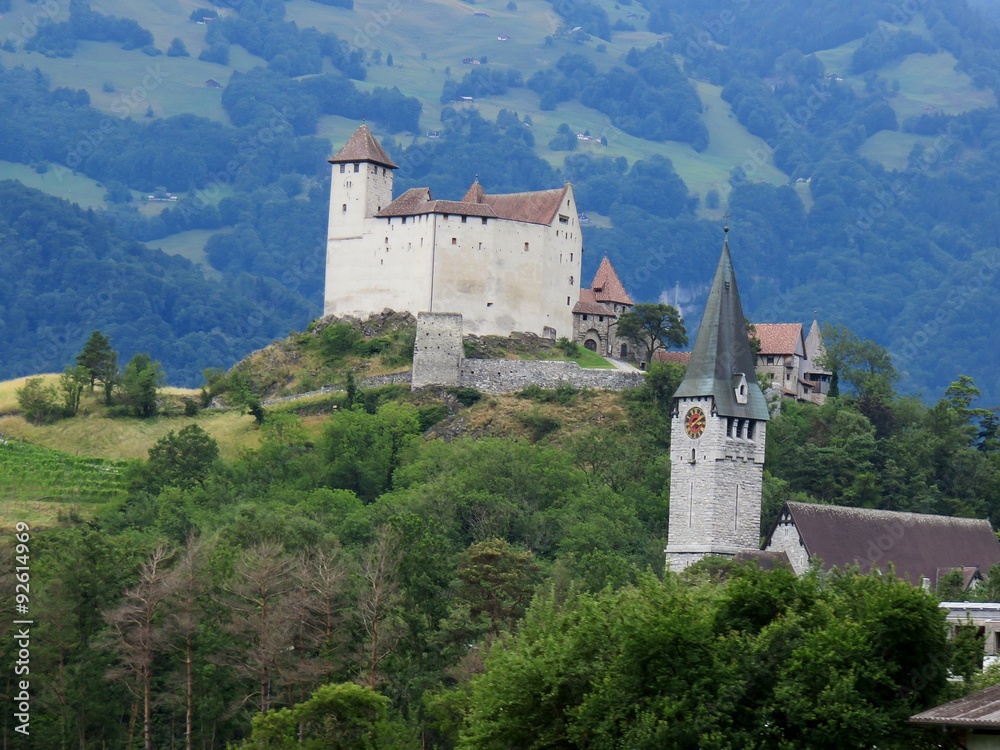 Naklejka premium Liechtenstein