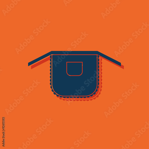 kitchen icon of apron