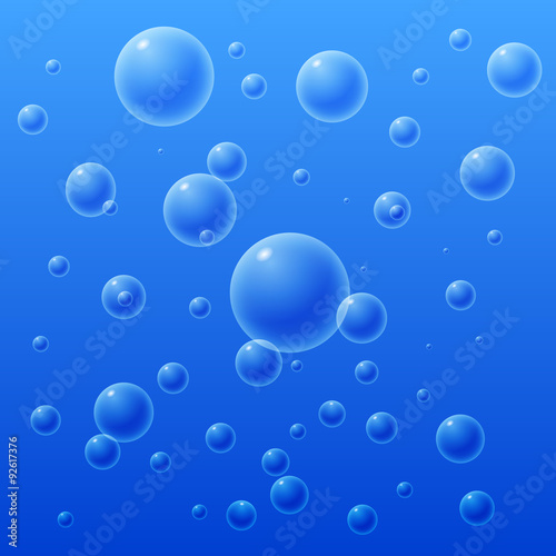 Ocean bubbles  aqua sea bubbles