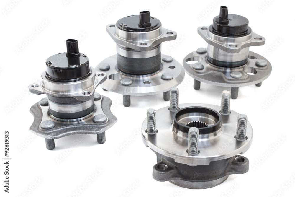 the composition of the three automotive wheel bearing and ABS sensor with slots, with koninicheskim bearing and closed, as well as a belt tensioning pulley system timing engine the composition of the three automotive wheel bearing and ABS sensor with slots, with koninicheskim bearing and closed, as well as a belt tensioning pulley system timing engine