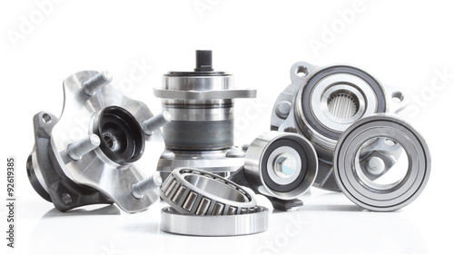 Group Friction bearings and rollers (automobile components) for the engine and chassis suspension