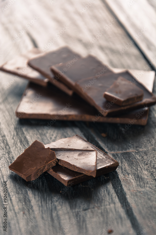dark chocolate dark chocolate