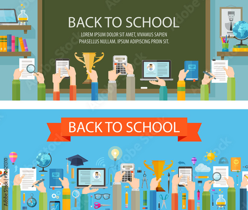 school vector logo design template. education or schooling icon