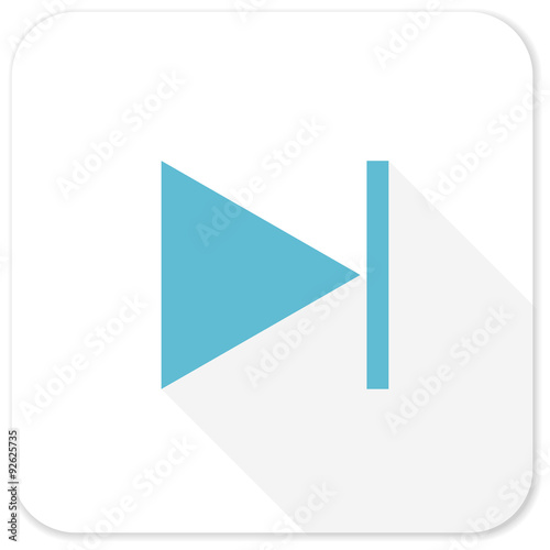 Free Download next blue flat icon - GFXLoad