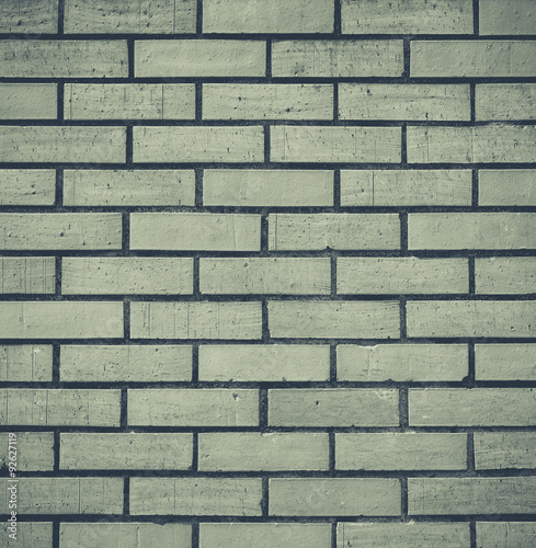 Vintage white brick stone wall seamless background and texture