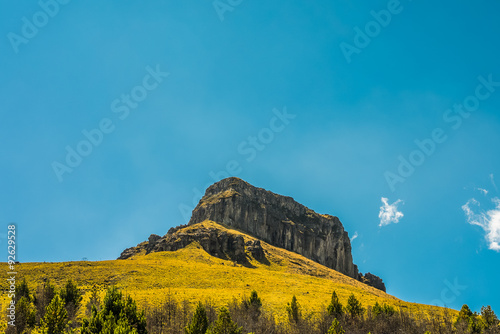 Inselberg in the Ecuadorian Andes