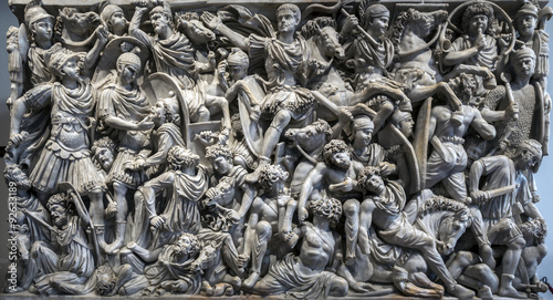 Fotografia Ludovisi Battle sarcophagus