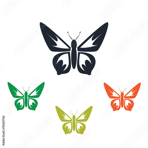 Fototapeta Naklejka Na Ścianę i Meble -  Butterfly icon