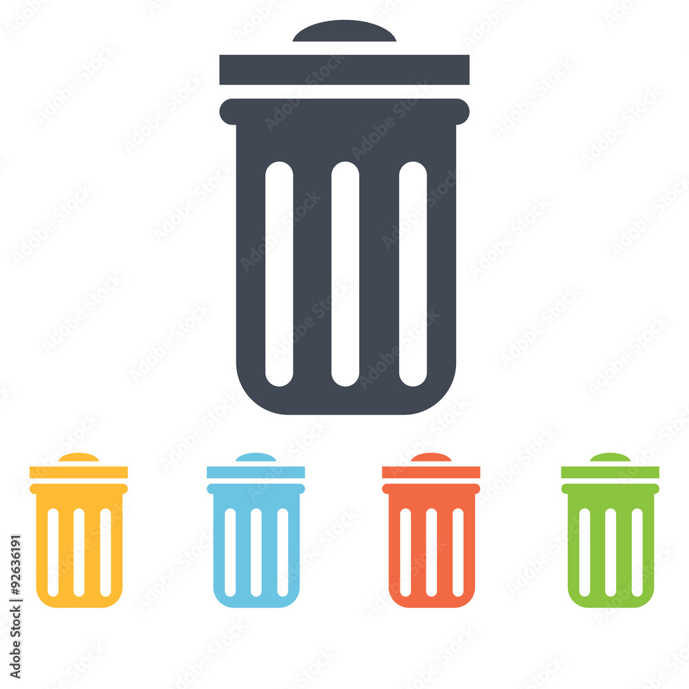 Trash can icon Trash can icon