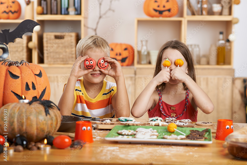 Fototapeta premium Halloween treats