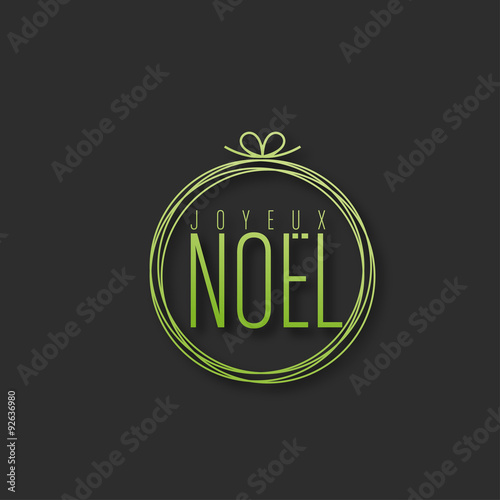 carte de noël