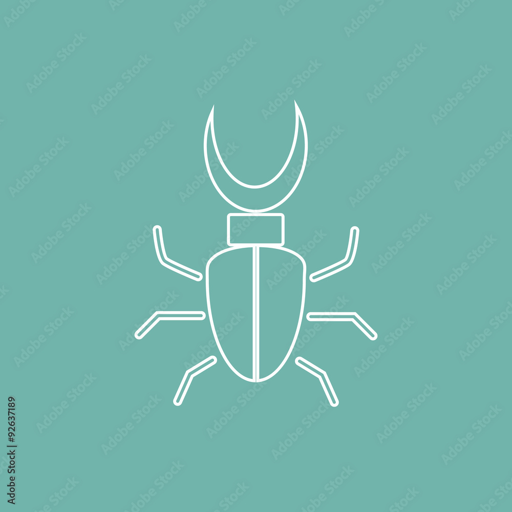 Fototapeta premium Bug icon