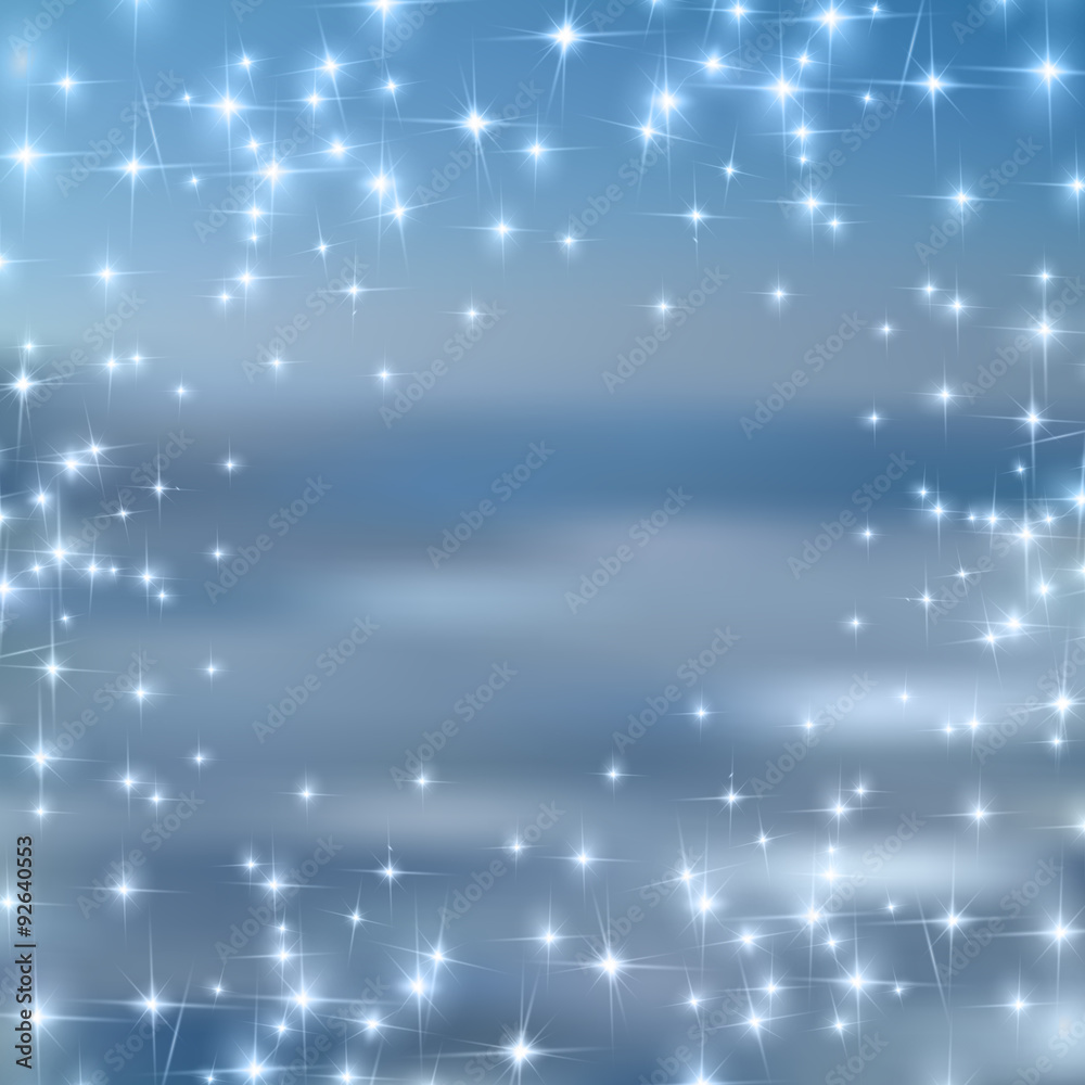 Fototapeta premium 雪 光 背景