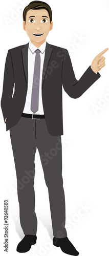 Homme d'affaire Manager Patron 06