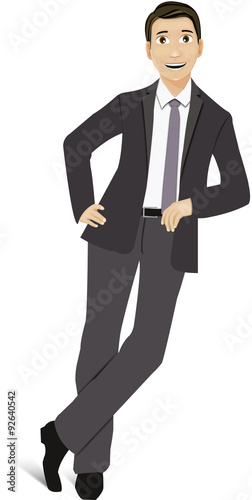 Homme d'affaire Manager Patron 09