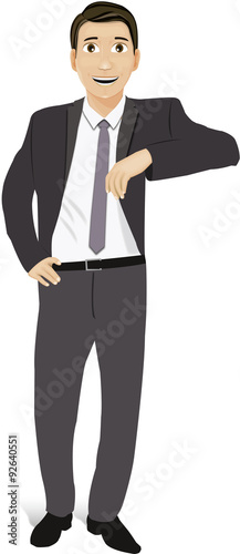 Homme d'affaire Manager Patron 10