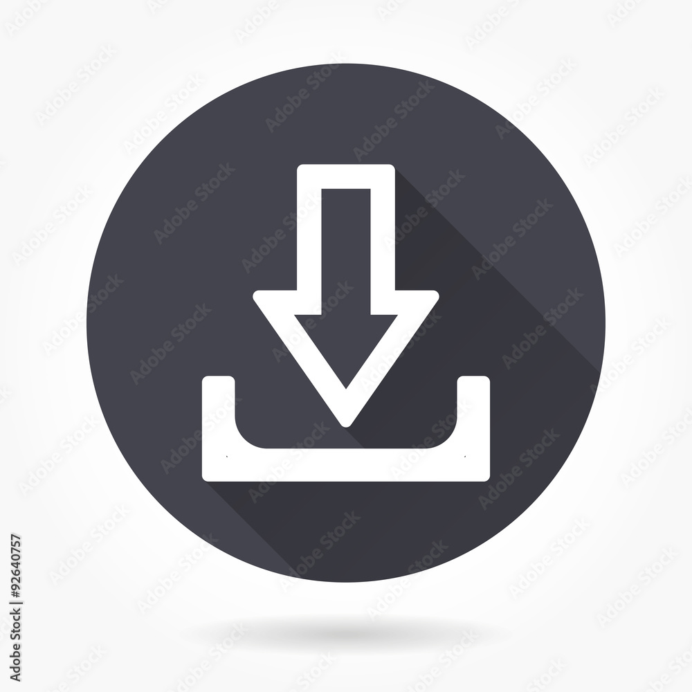 Fototapeta premium Download icon.