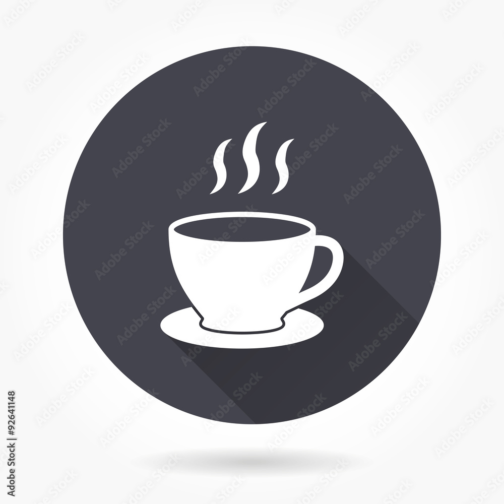 Coffee icon. Coffee icon.
