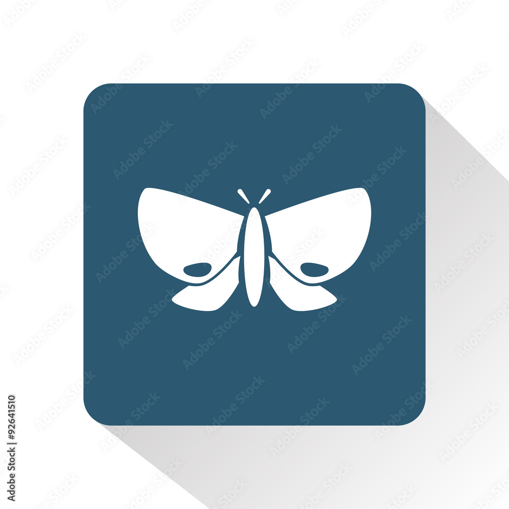 Fototapeta premium Butterfly icon