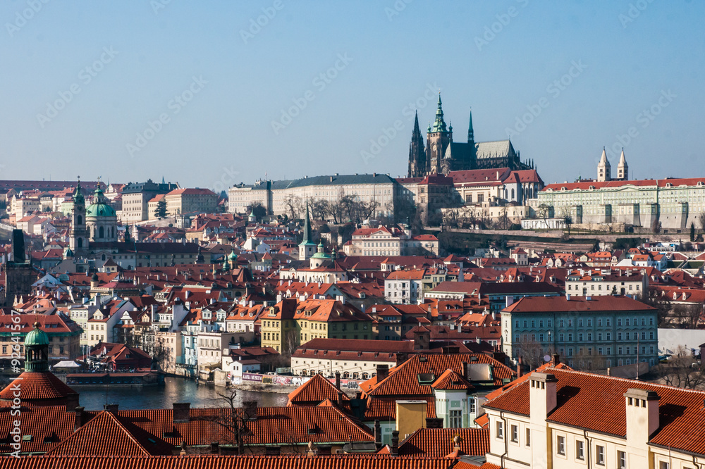 Fototapeta premium Prague view