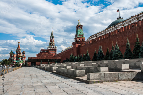Red square view