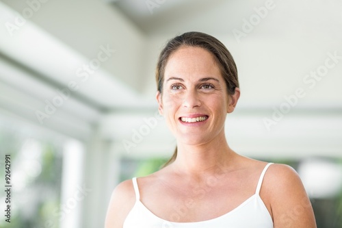 Free Download Happy woman at home - GFXLoad
