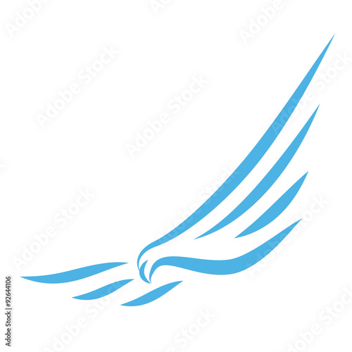 ptak wektor logo