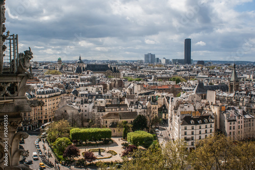 Paris cityscape