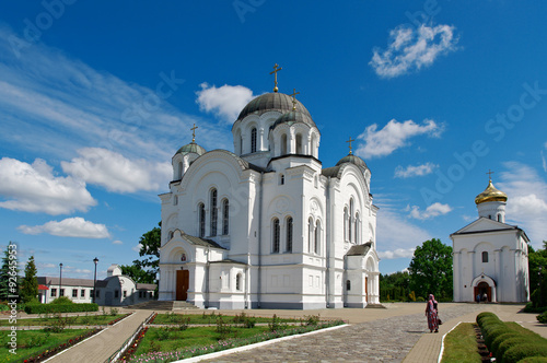 Orthodox monastery church photo