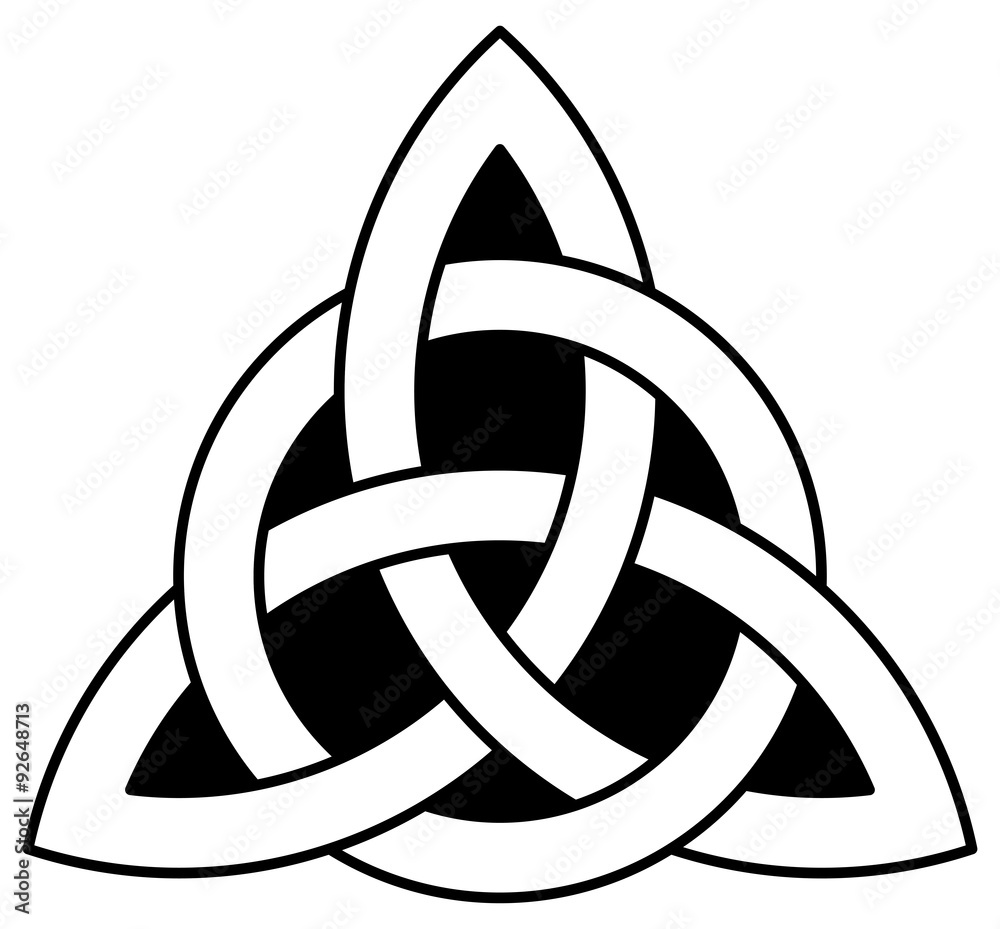 Celtic Triquetra knot Celtic Triquetra knot
