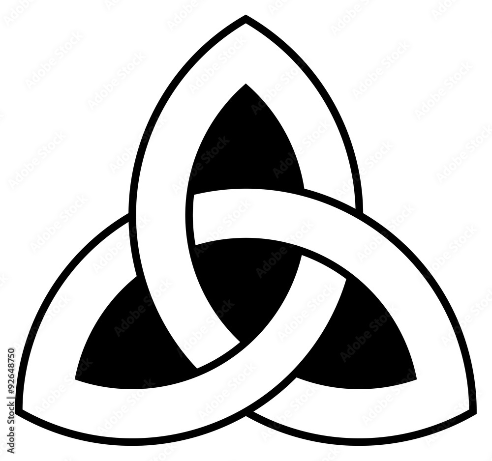 Celtic Triquetra knot Celtic Triquetra knot