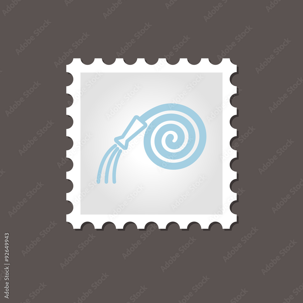 Garden Hose stamp. Outline vector illustration Garden Hose stamp. Outline vector illustration