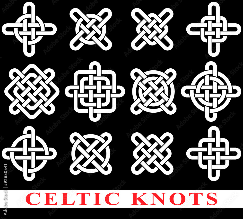 Celtic knots collection for your logo, design or project (vector illustration) Celtic knots collection for your logo, design or project (vector illustration)