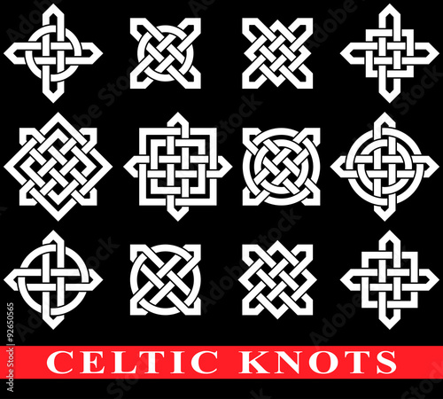 Celtic knots collection for your logo, design or project (vector illustration)