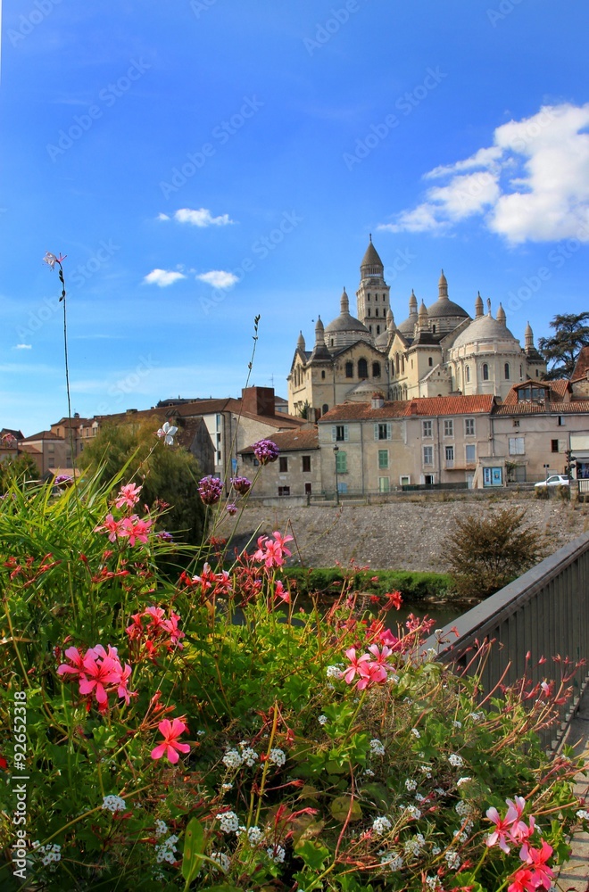Fototapeta premium Vue de Périgueux.