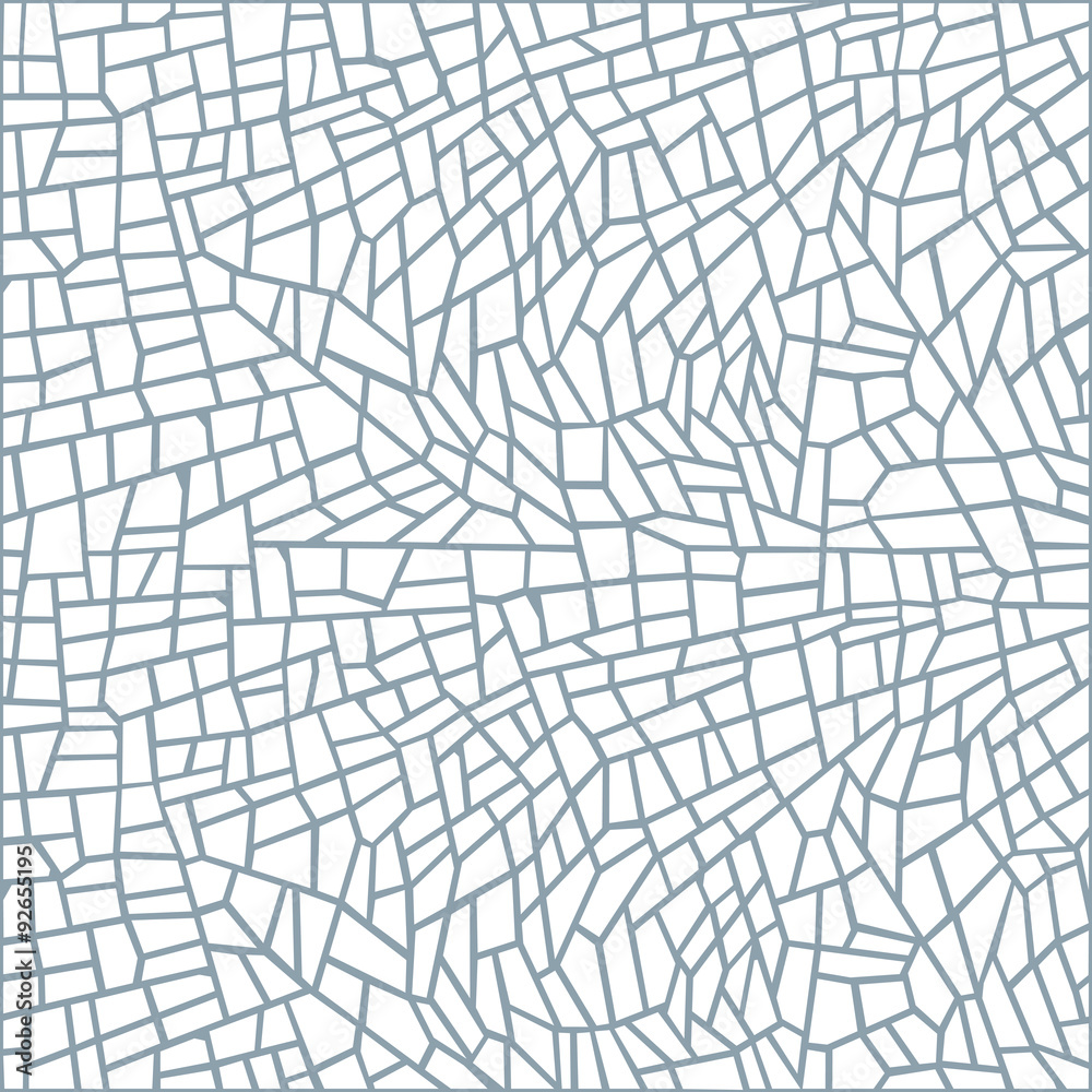 Mosaic seamless background/Vector seamless mosaic background in gray and white colors
